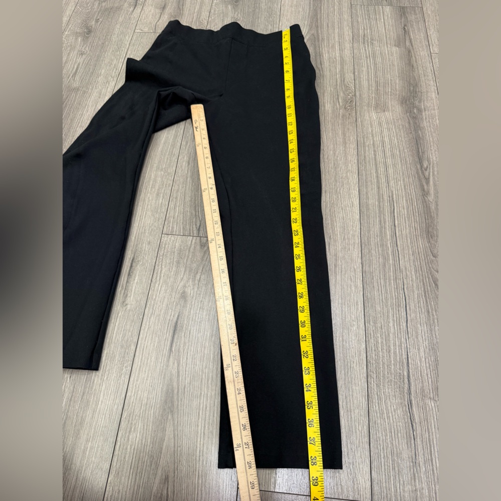 SPANX The Perfect Pant Slim Straight Ponte Stretch Black 20254R Sz L - Picture 5 of 10